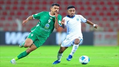 التعادل يحسم مواجهة التضامن والنهضة