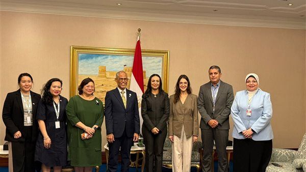 وزيرة التضامن الاجتماعي تبحث مع نظيرها السنغافوري تعزيز التعاون في مجالات الحماية الاجتماعية وتمكين المرأة