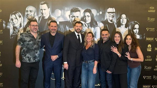 عمرو يوسف يعود للقاهرة بعد الاحتفال بالعرض الخاص لفيلمه الجديد 'السلم والثعبان 2' في الرياض