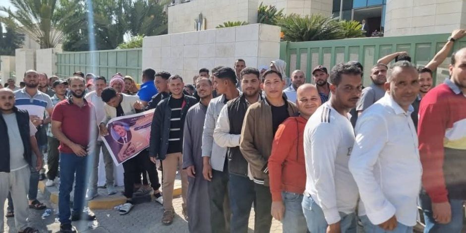 إقبال واسع من الجالية المصرية بالأردن على التصويت وانتظام العملية الانتخابية في أجواء مميزة