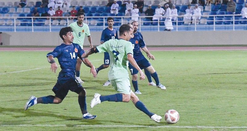 بدء البطولة الكروية لوحدات شؤون البلاط السلطاني بصلالة