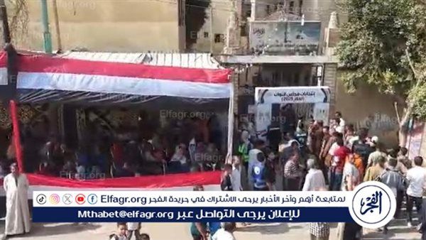 شباب وسيدات البدرشين والعياط يتوافدون بأعداد كبيرة على لجان النواب