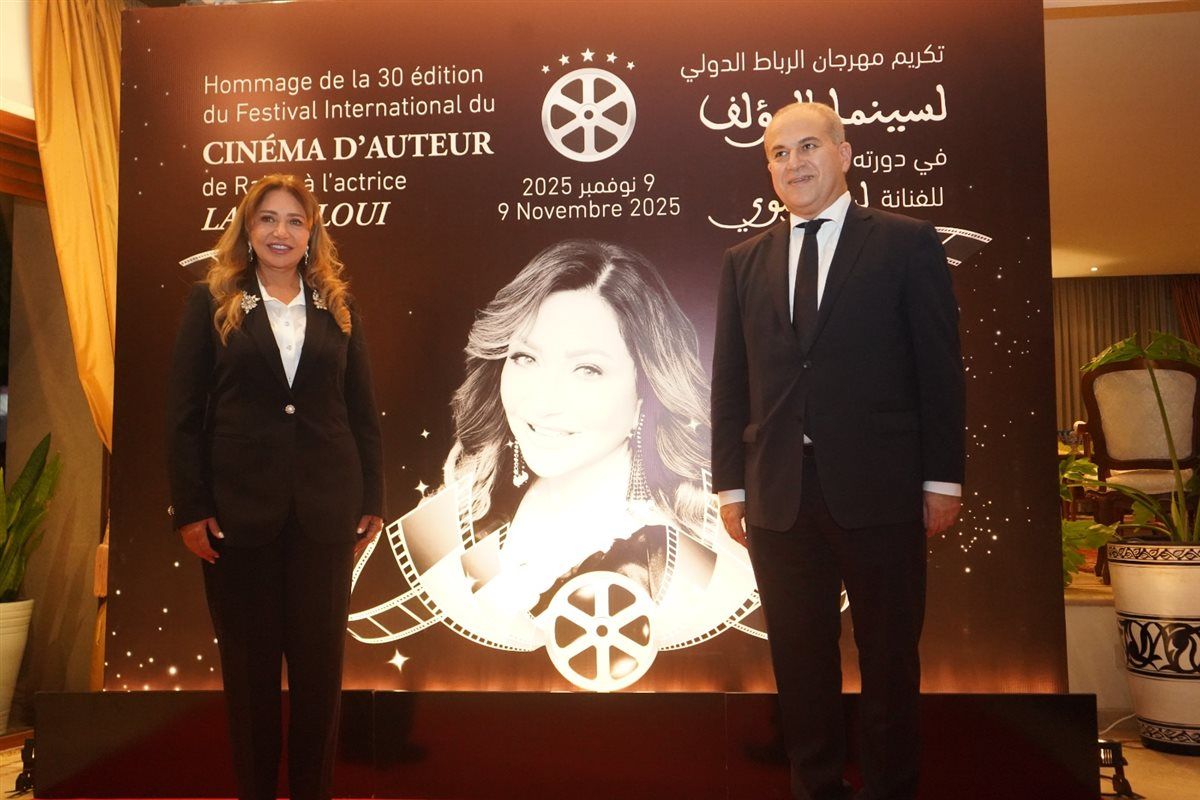 سفير مصر بالمغرب يحتفل بتكريم ليلى علوي في مهرجان الرباط الدولي لسينما المؤلف