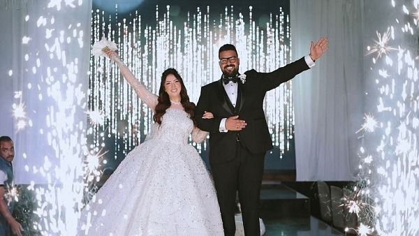 زفاف المطربة آية عبد الله والمخرج محمد العروسي (صور)