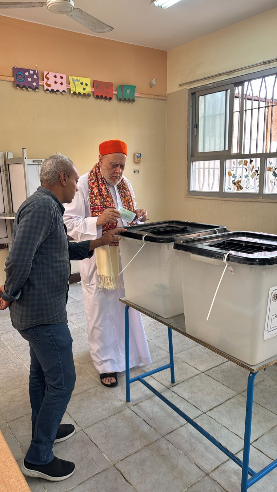 الدكتور علي جمعة يدلي بصوته في انتخابات مجلس النواب بأكتوبر