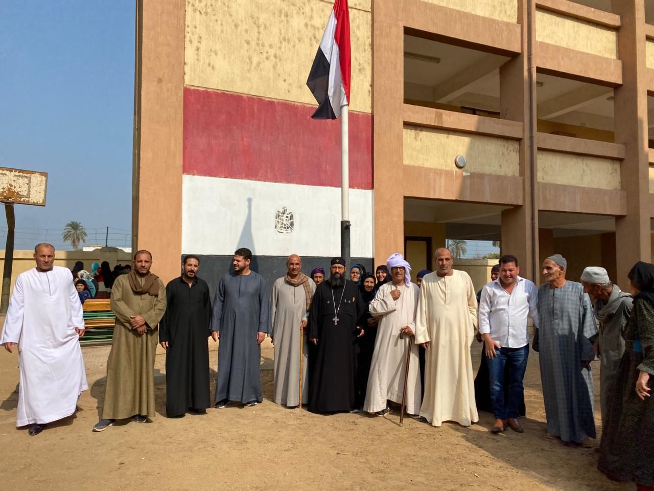 توافد كبير من الناخبين علي لجان مغاغة بالمنيا