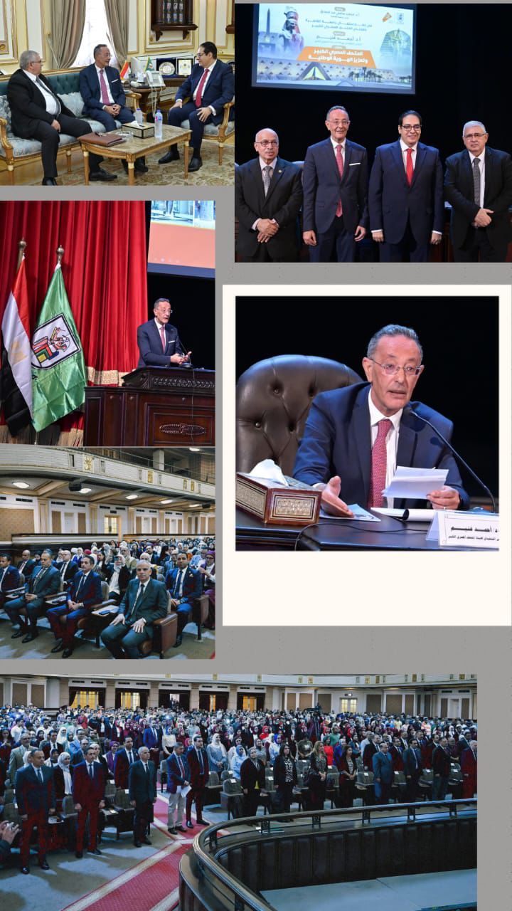 محاضرة تاريخية بجامعة القاهرة للدكتور أحمد غنيم حول "المتحف المصري الكبير وتعزيز الهوية الوطنية"