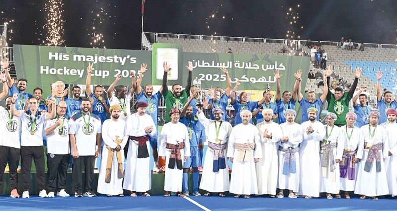 هوكي العامرات يحتفظ بلقب كأس جلالة السلطان للعام الثاني على التوالي