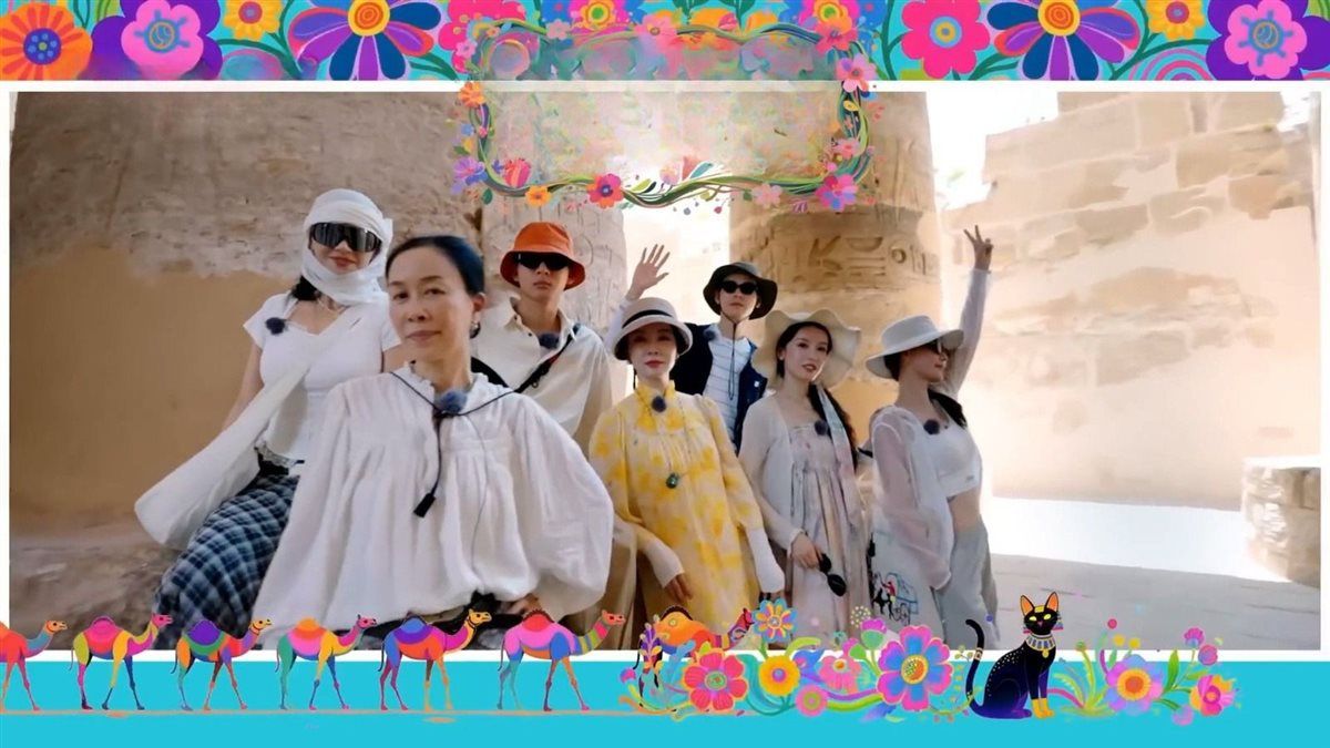 مصر تستقبل فريق أشهر برنامج واقع آسيوي خلال افتتاح المتحف المصري الكبير