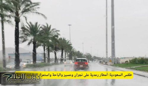 أمطار رعدية على نجران وعسير والباحة واستمرار التقلبات الجوية