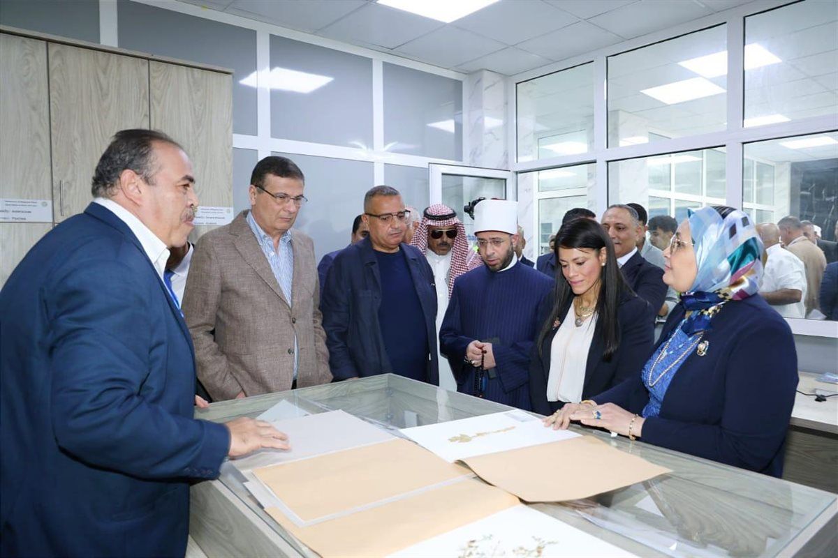 وزراء التخطيط والزراعة والأوقاف ومحافظ جنوب سيناء يفتتحون "مركز التميز لتحلية المياه" و"البنك الإقليمي للجينات"