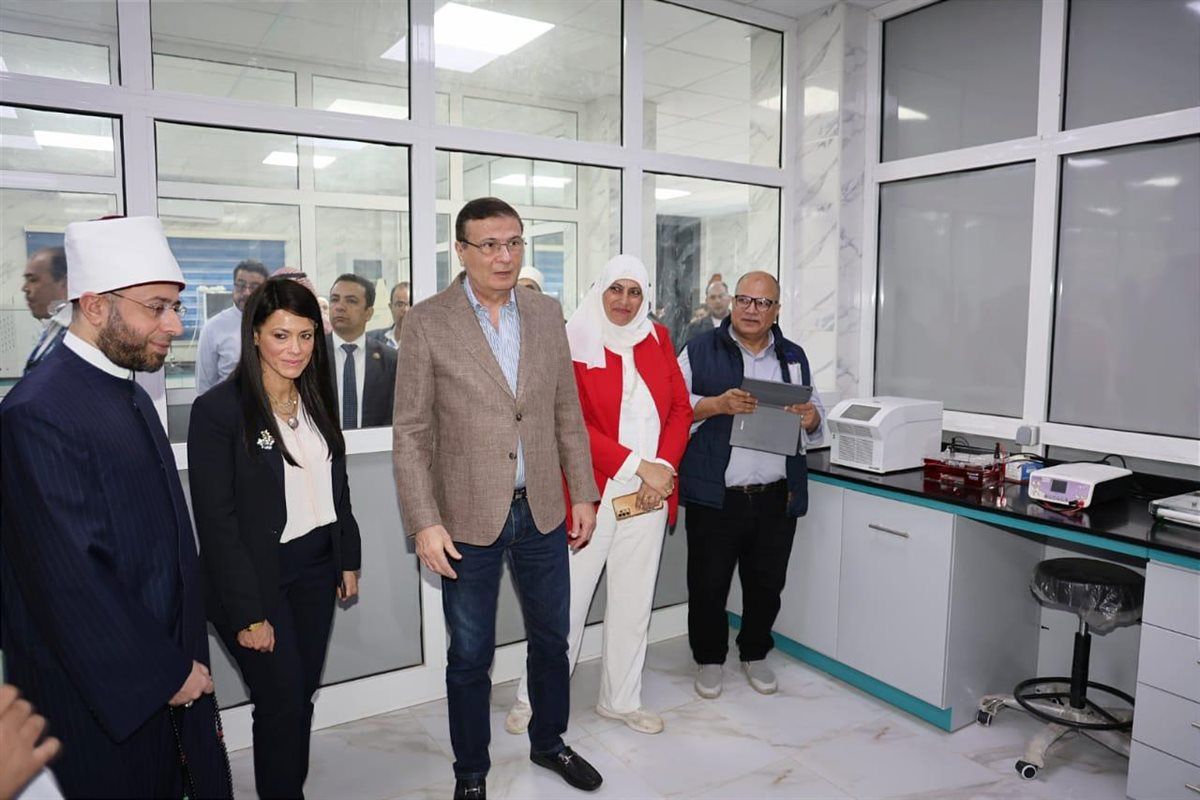 وزراء التخطيط والزراعة والأوقاف ومحافظ جنوب سيناء يفتتحون "مركز التميز لتحلية المياه" و"البنك الإقليمي للجينات"