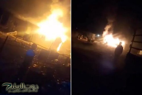 مستوطنون يحرقون مسجدا بسلفيت ويقتحمون الأقصى