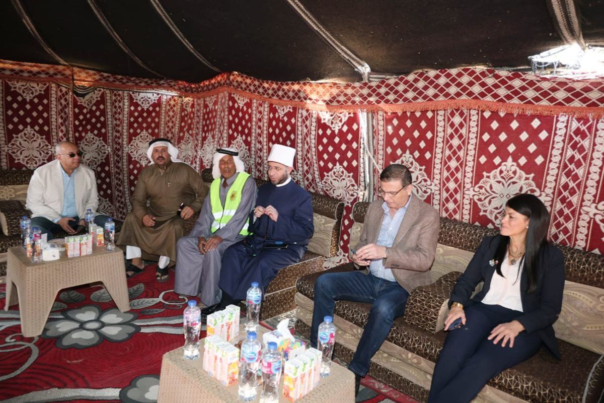 وزراء التخطيط والزراعة والأوقاف ومحافظ جنوب سيناء يفتتحون "مركز التميز لتحلية المياه" و"البنك الإقليمي للجينات"