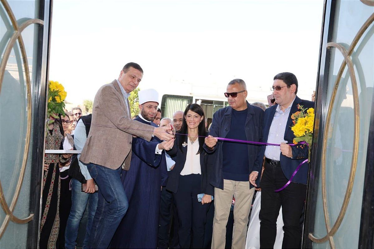 وزراء التخطيط والزراعة والأوقاف ومحافظ جنوب سيناء يفتتحون "مركز التميز لتحلية المياه" و"البنك الإقليمي للجينات"