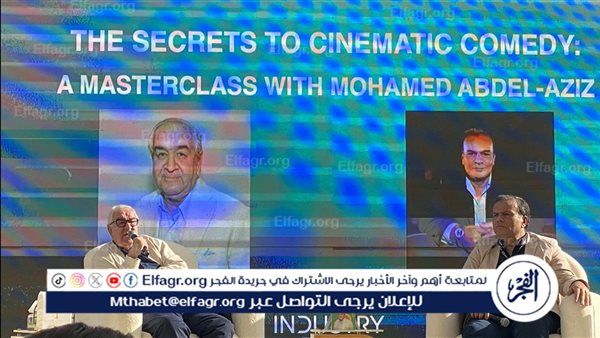 محمد عبدالعزيز: "سعيد جدًا بتكريمي.. وحسين فهمي صديق العمر"