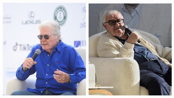 في ندوة القاهرة السينمائي.. محمد عبد العزيز يفتح صندوق ذكرياته مع حسين فهمي