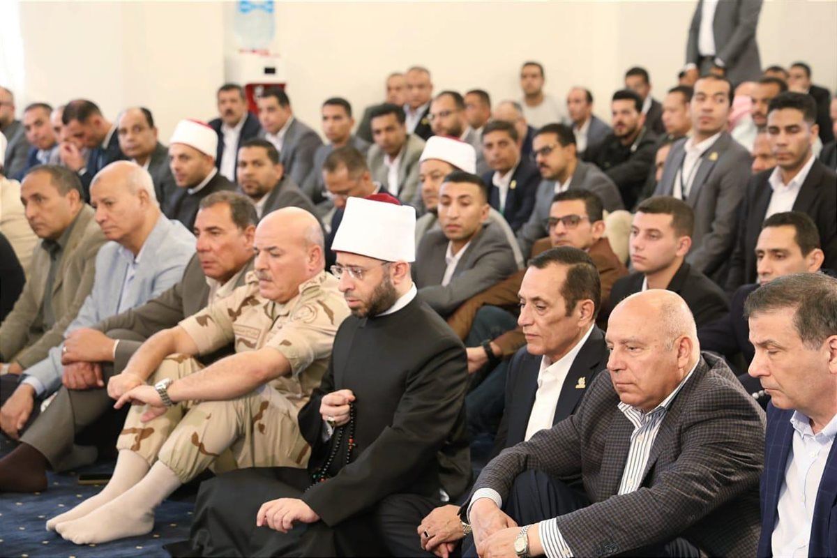 نائب رئيس الوزراء ووزير الأوقاف يشهدون افتتاح المنطقة الإدارية والخدمية بمدينة الطور