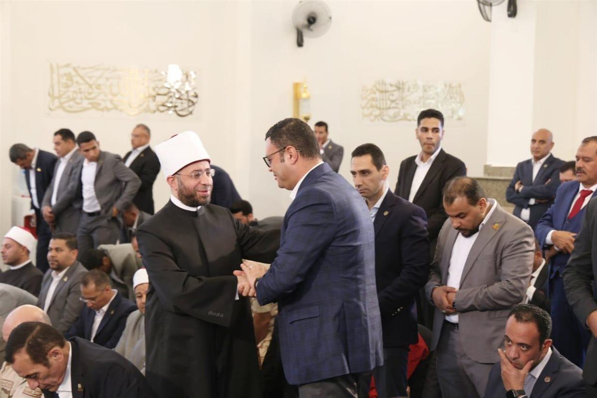 نائب رئيس الوزراء ووزير الأوقاف يشهدون افتتاح المنطقة الإدارية والخدمية بمدينة الطور