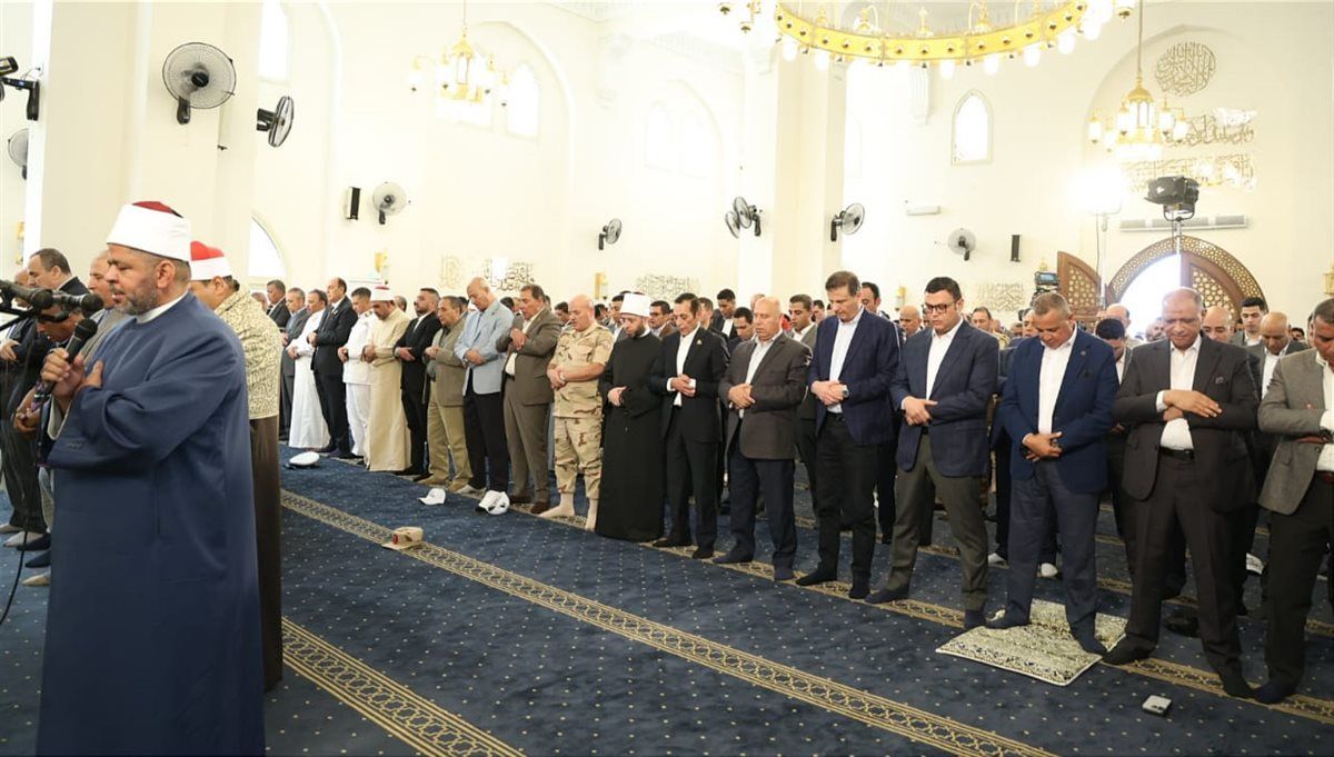 نائب رئيس الوزراء ووزير الأوقاف يشهدون افتتاح المنطقة الإدارية والخدمية بمدينة الطور