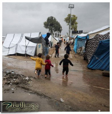 نداءات استغاثة من مخيمات النزوح بغزة بعد غرق خيامهم بمياه الأمطار