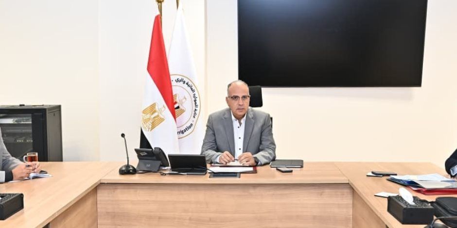 وزير الرى يتابع موقف مشروع المسار الناقل لمياه الصرف الزراعي لمحطة المعالجة في الدلتا الجديدة بنسبة تنفيذ ٨٥%