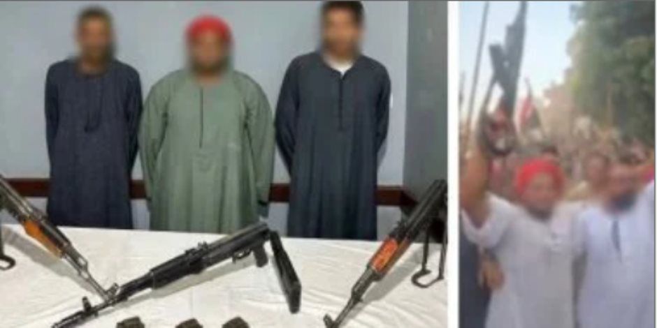 ضبط أنصار مرشح برلماني أطلقوا أعيرة نارية في قنا ابتهاجا بفوزه