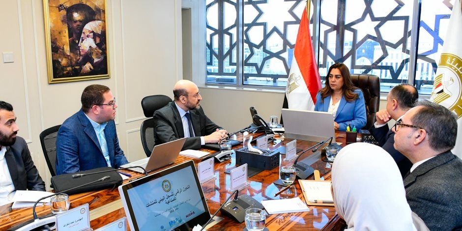 وزيرة التنمية المحلية تتابع مستجدات منظومة التحول الرقمي للسجل البيئي للمنشآت الصناعية