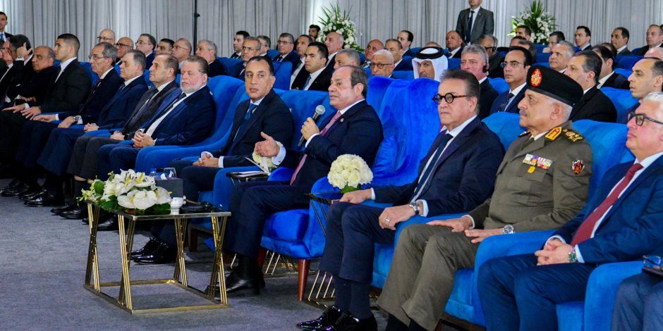 الرئيس السيسي: الإرادة والعمل الجاد المشترك مكّن الدولة من تحقيق الأهداف المرجوة