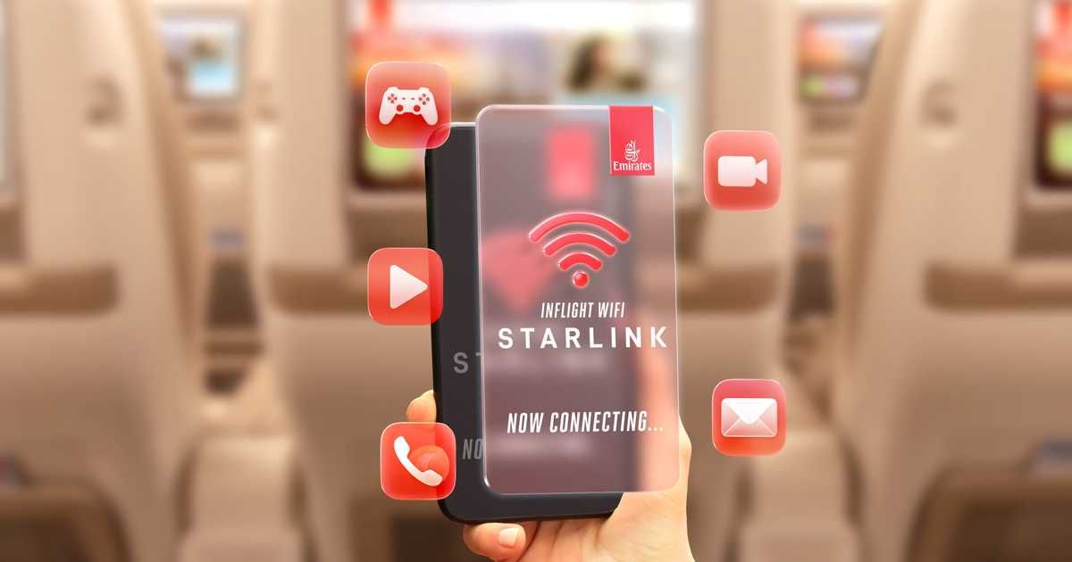 العالم اليوم - طيران الإمارات تزوّد 232 طائرة من أسطولها بخدمة "ستارلينك"