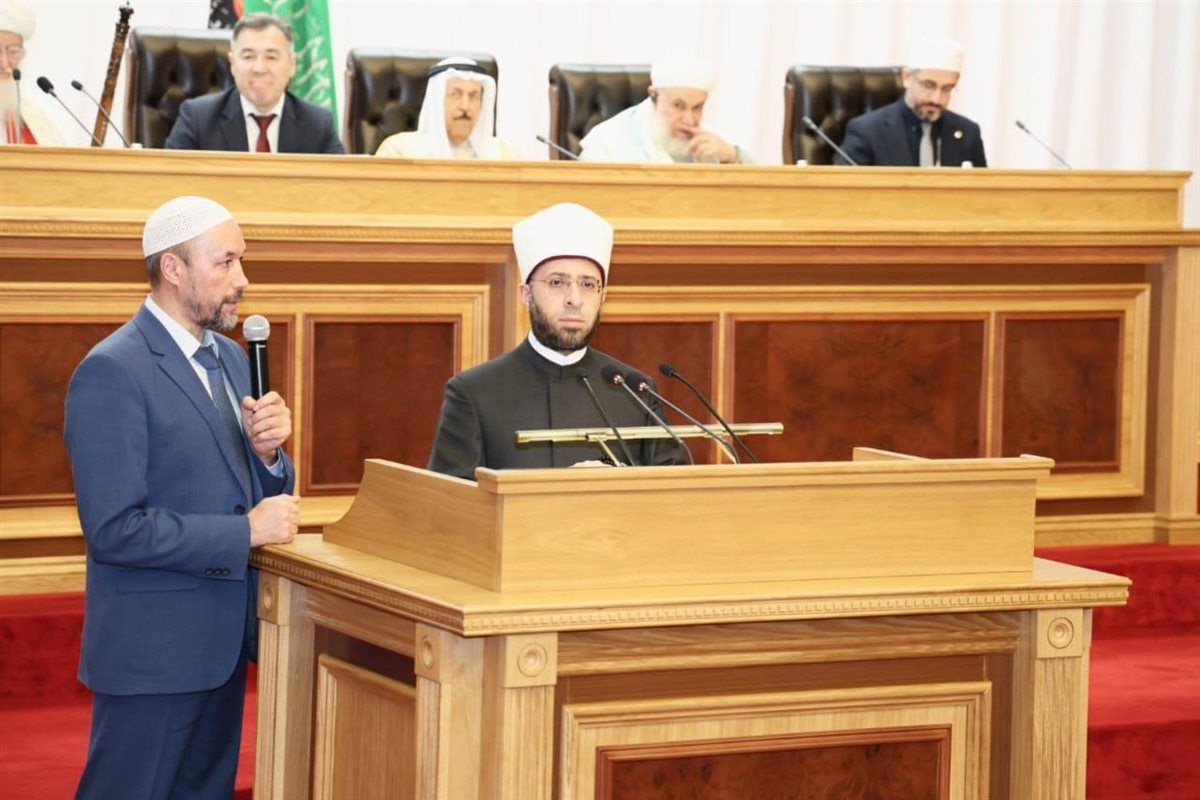 "مثل وقيم الإسلام: وزير الأوقاف في المؤتمر الدولي16 بجمهورية باشكورتستان
