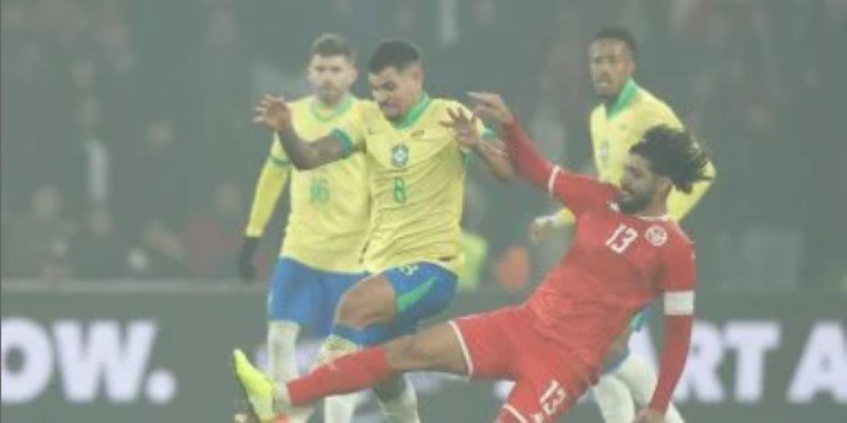 التعادل يحسم موقعة البرازيل ضد تونس فى غياب الجزيرى وبن رمضان