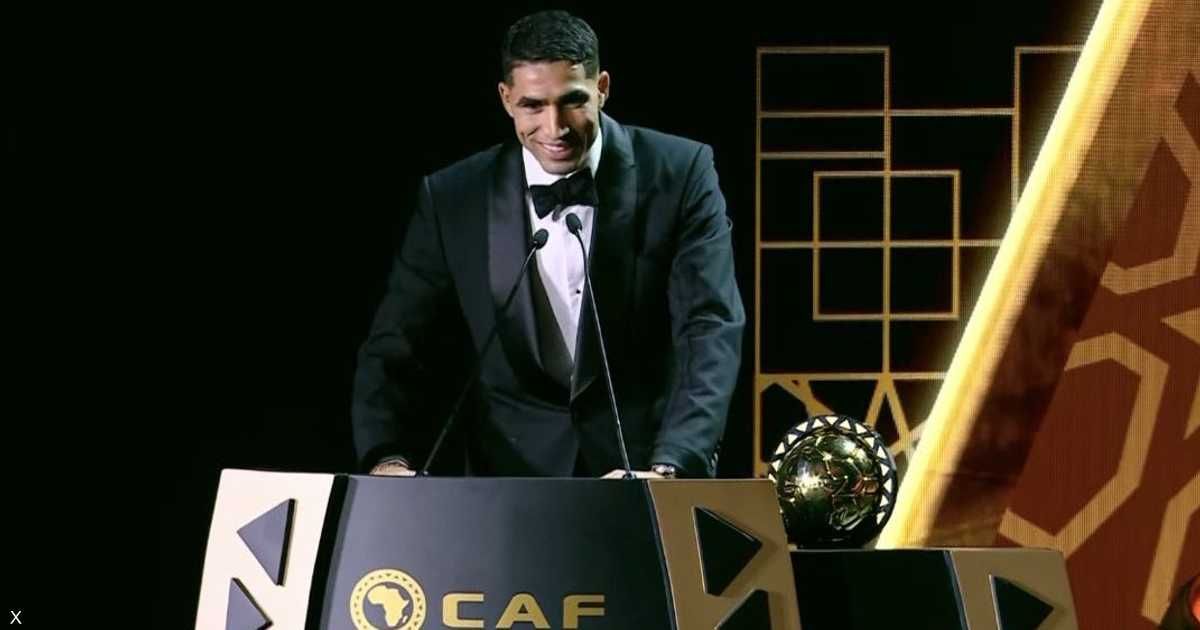 العالم اليوم - هزم صلاح وأوسيمين.. حكيمي أفضل لاعب في إفريقيا 2025