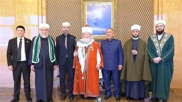 رئيس تتارستان يستقبل وزير الأوقاف بحضور.. ويشيد بمكانة مصر والأزهر الشريف