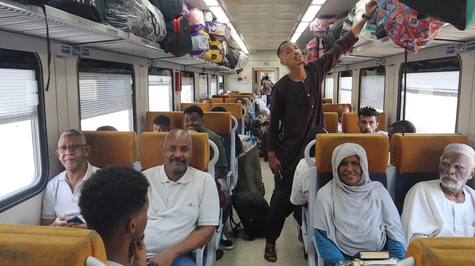 السكة الحديد: اليوم تسيير الرحلة 33 للأشقاء السودانيين ضمن مشروع "العودة الطوعية"،