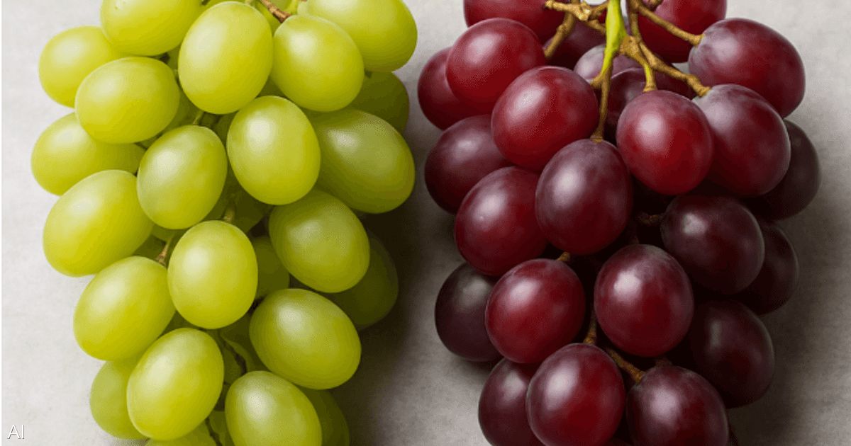 العالم اليوم - أيهما أفضل.. العنب الأحمر أم الأخضر؟