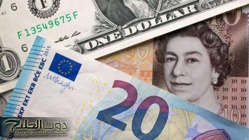 تراجع الإسترليني بشكل طفيف مقابل الدولار واليورو