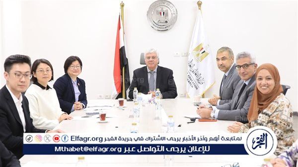 وزير التعليم العالي يبحث سبل تعزيز التعاون مع وفد الجامعة المفتوحة في الصين
