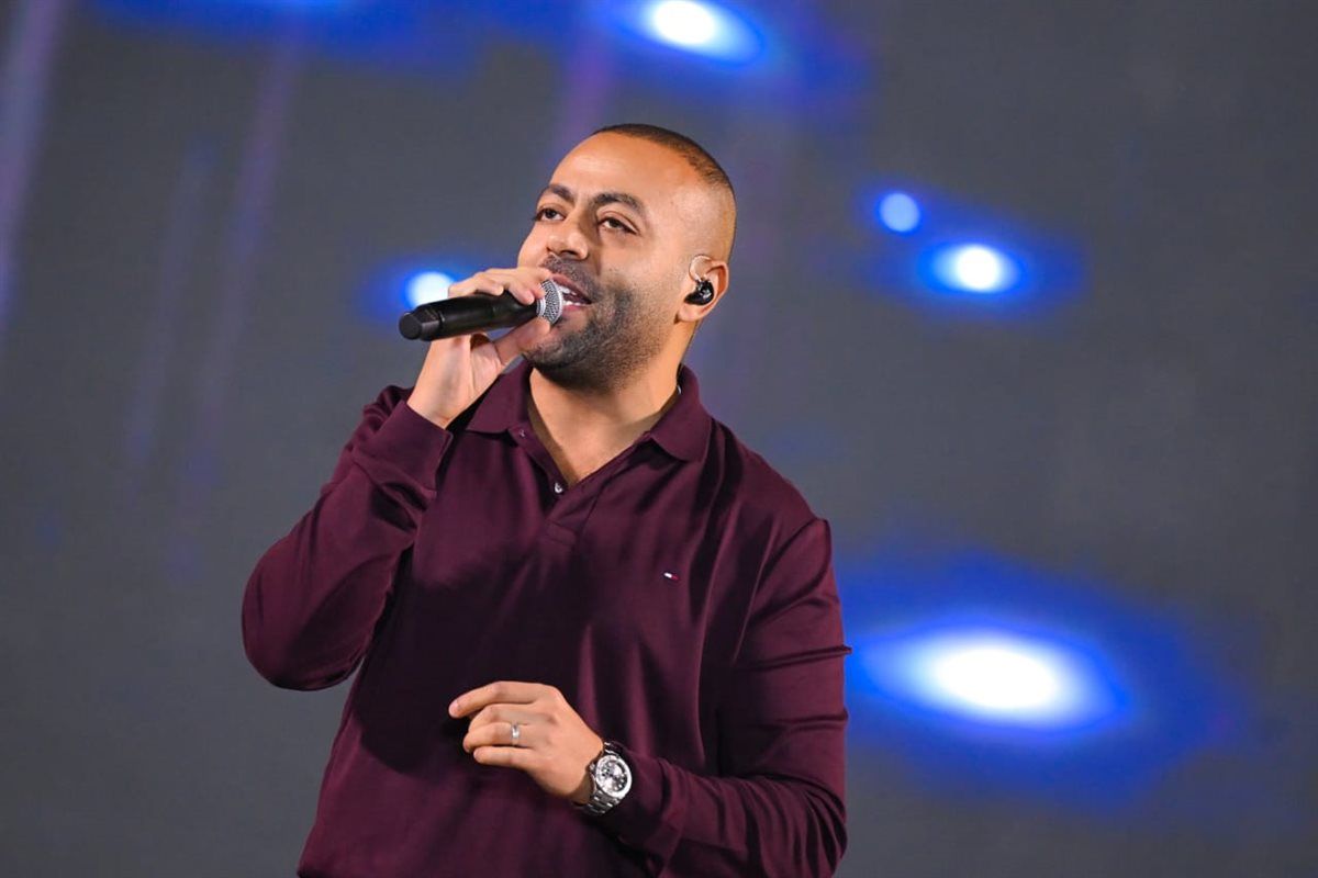 بالصور.. تامر عاشور يتألق بأضخم حفل غنائي فى مدينة السادات بحضور جماهيري ضخم