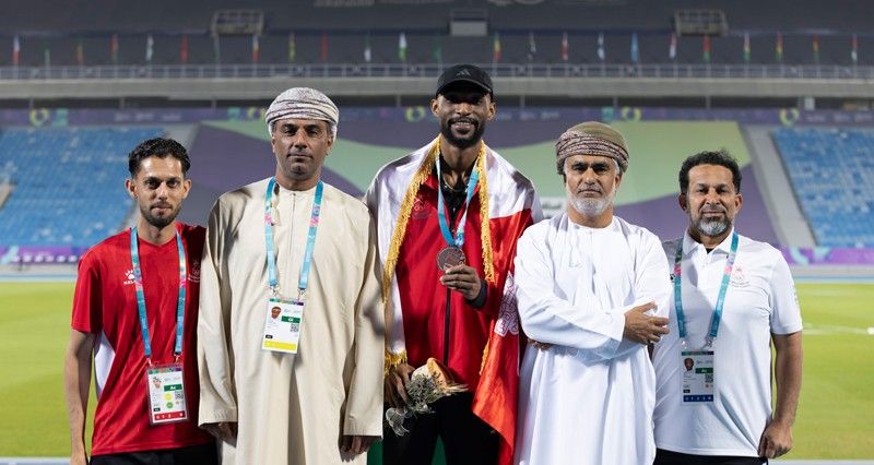 فاتك جعبوب يحصد برونزية الوثب العالي وعلي البلوشي يتأهل لنهائي 200 متر