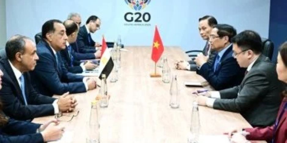 رئيس وزراء فيتنام لنظيره المصرى: ندرس توقيع اتفاق تجارة حرة مع مصر