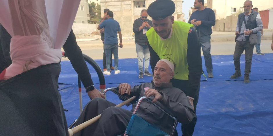 كبار السن أيقونة انتخابات مجلس النواب بشمال سيناء