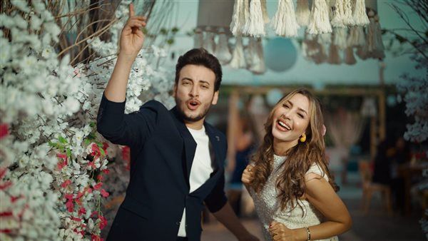 جنات تنتهي من تصوير كليب "الليلة حلوة".. صور