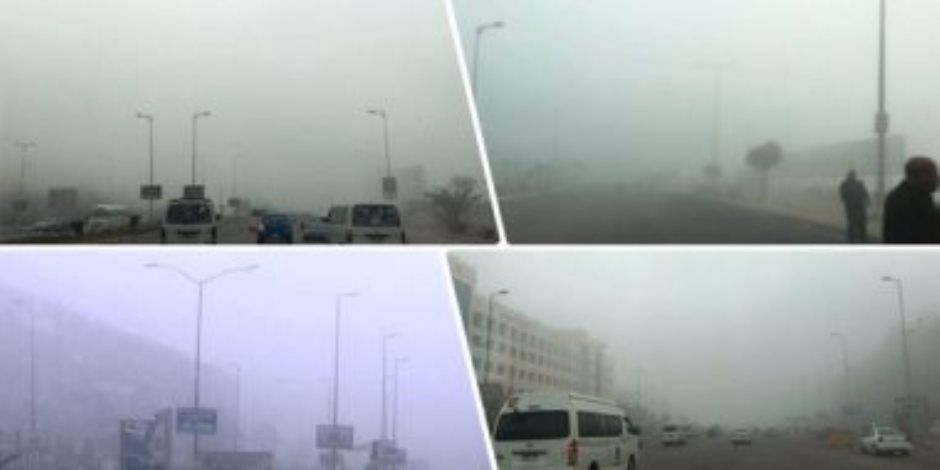 بعد انتهاء الشبورة.. فتح الطريق الصحراوي بالإسكندرية من البوابات