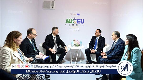 رئيس الوزراء يبحث تعزيز التعاون المصري الكرواتي خلال لقائه نظيره في أنجولا على هامش القمة الأفريقية الأوروبية