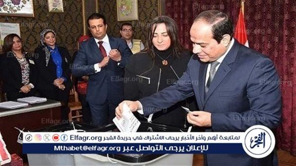 عاجل- الرئيس عبد الفتاح السيسي يدلي بصوته في المرحلة الثانية من انتخابات مجلس النواب بمصر الجديدة