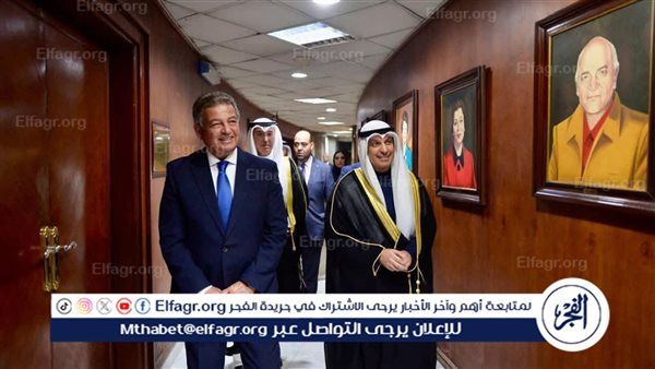 رئيس “الأعلى للإعلام” ونظيره الكويتي يبحثان سُبل التعاون المشترك