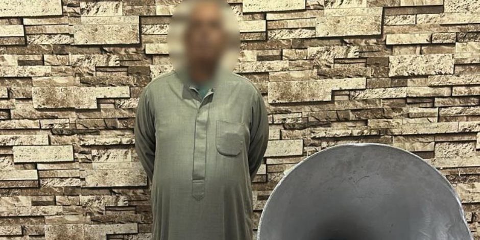 ضبط شخص استخدم مكبر صوت للدعوة ضد مرشح في كفر الشيخ