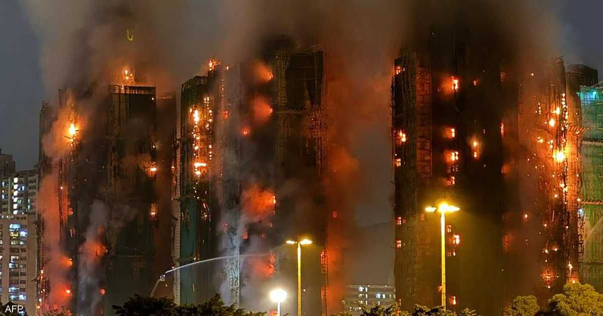 العالم اليوم - فيديو "من الجحيم".. النار تلتهم مجمع مبان في هونغ كونغ