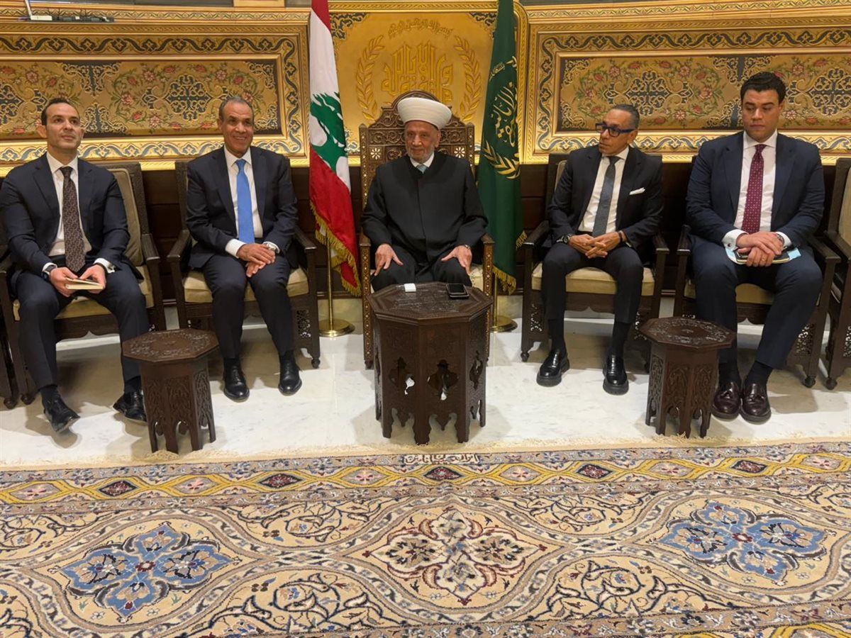 وزير الخارجية يلتقي مفتي الجمهورية اللبنانية (صور)